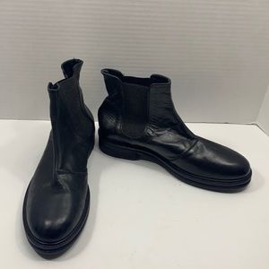 Alberto Fermani leather pull on boots size 40 1/2